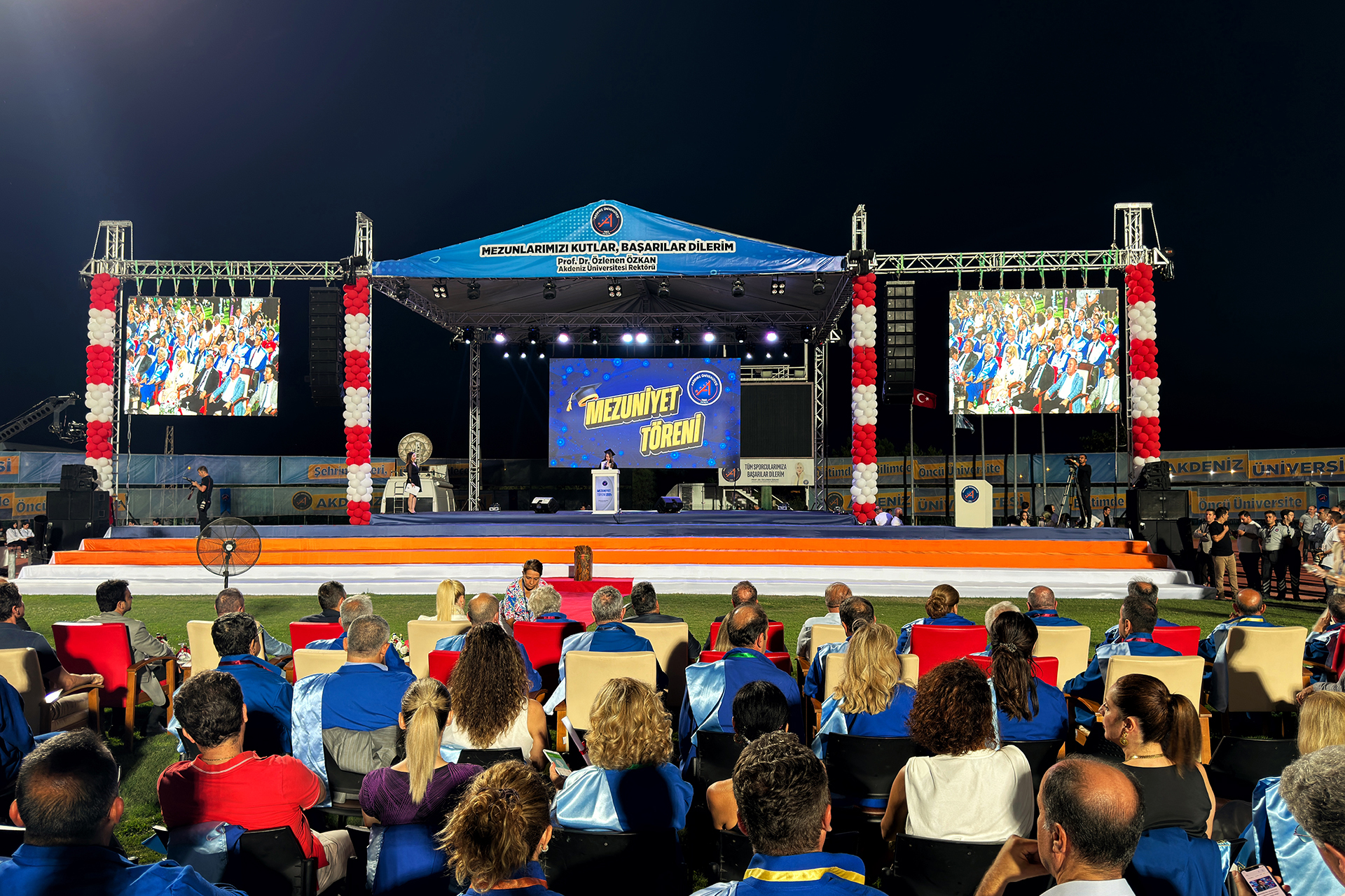 Akdeniz Üniversitesi Mezuniyet Töreni 2024